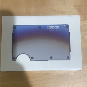 COPY - NWT Ridge Wallet in Burnt Titanium with Mo…